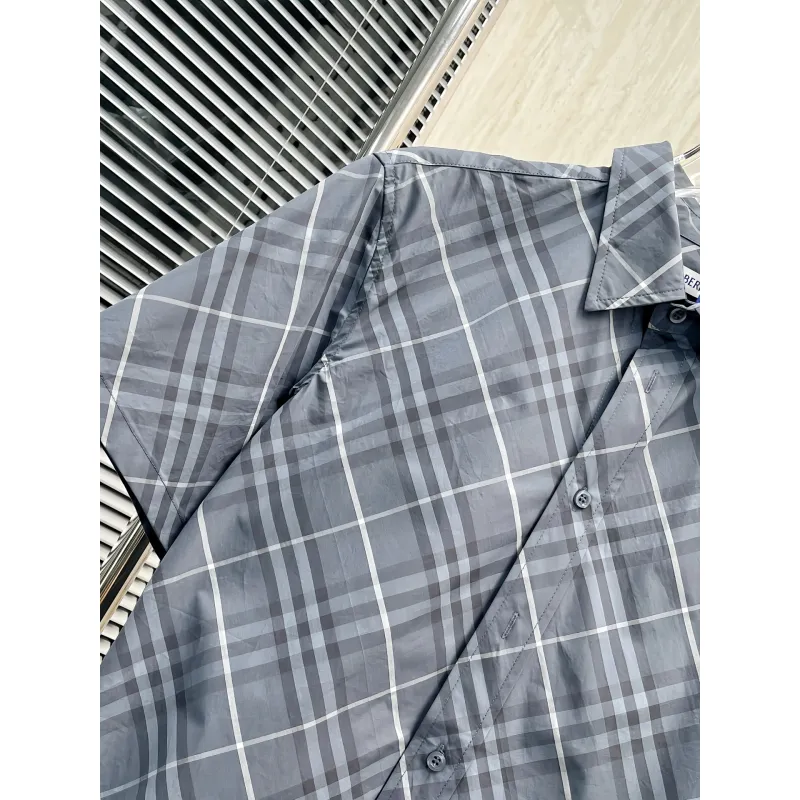 Burberry Shirts for Burberry AAA+ Shorts-Sleeved Shirts for men #A53181