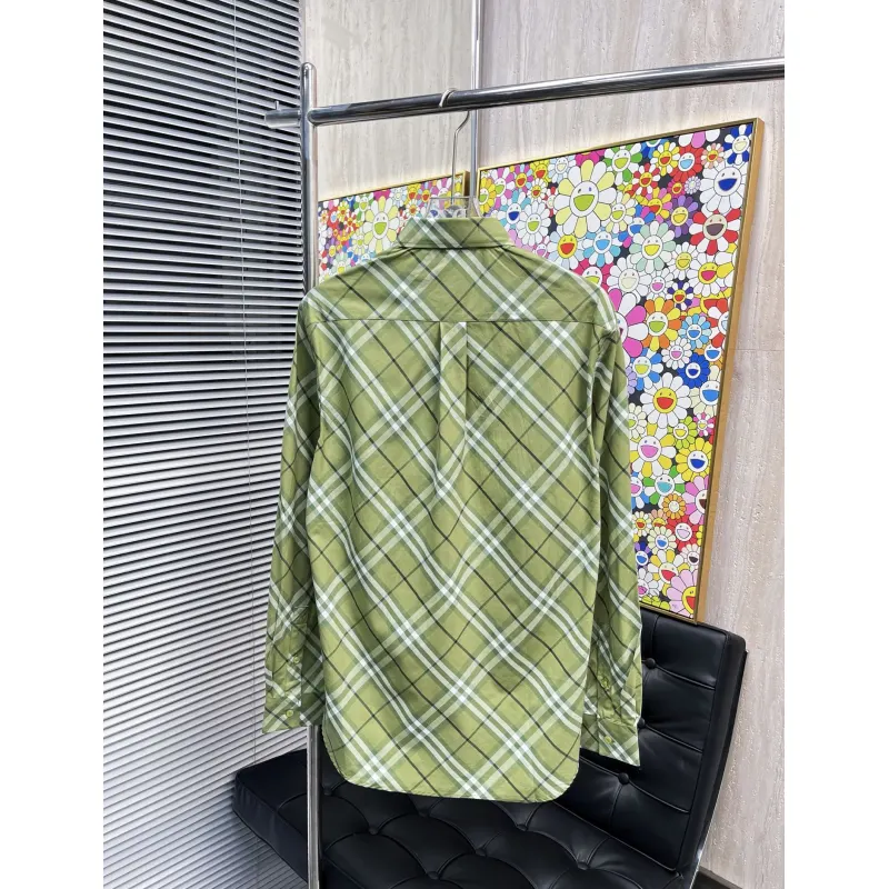 Burberry Shirts for Mens Burberry Long-Sleeved Shirts #A58484