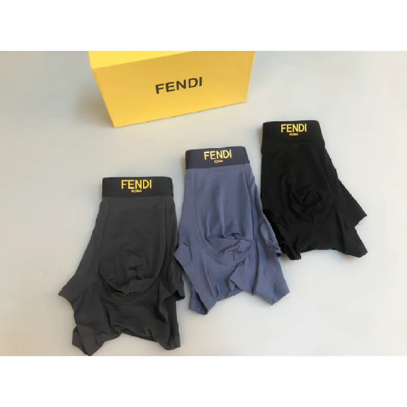 Fendi Underwears for Men Soft skin-friendly light and breathable (3PCS) #A37480