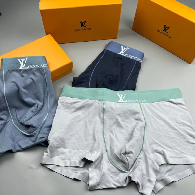Louis Vuitton Underwears for Men Soft skin-friendly light and breathable (3PCS) #A37475 Louis Vuitton Underwears for Men Soft skin-friendly light and breathable (3PCS) #A37475