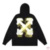 Off-White Hoodies for MEN pure cotton 420g #A58707