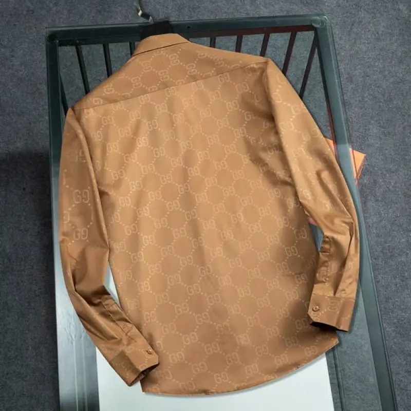 Gucci shirts for Gucci long-sleeved shirts for men #A50921 Gucci shirts for Gucci long-sleeved shirts for men #A50921