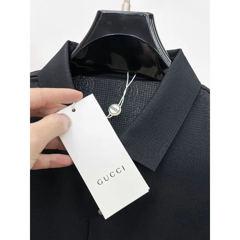 Gucci shirts for Gucci short-sleeved shirts for men #A65070 Gucci shirts for Gucci short-sleeved shirts for men #A65070