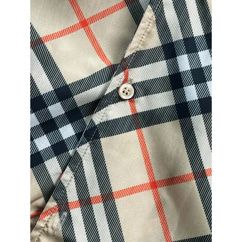Burberry Shirts for Burberry AAA+ Shorts-Sleeved Shirts for men #A53180