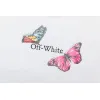 Off - White Black Hoodie With Colorful Butterfly And Arrow Graphic #A54447