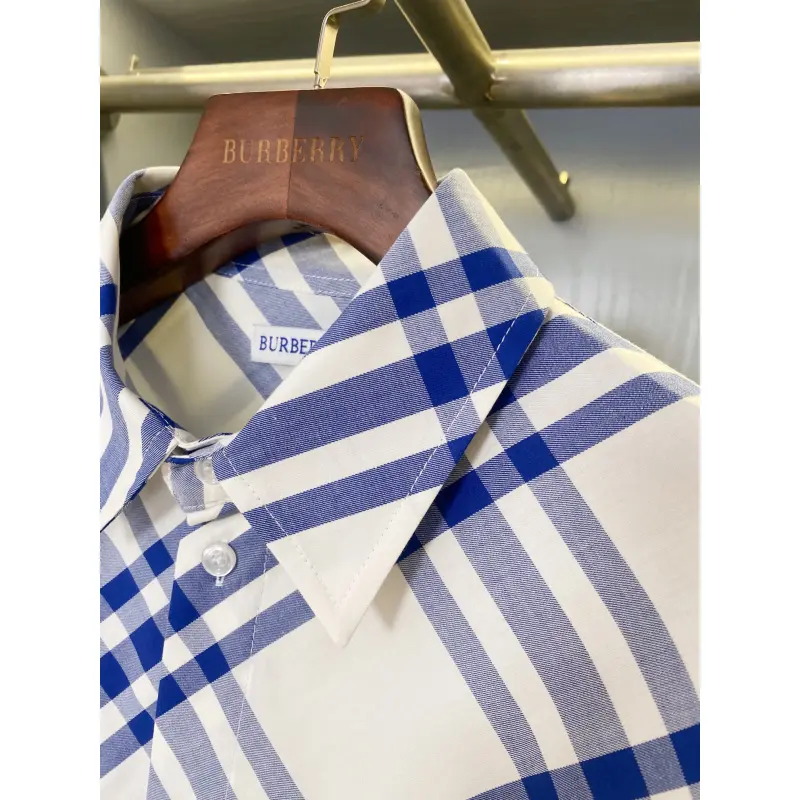 Burberry Shirts for Burberry Mens AAA+ Burberry Long-Sleeved Shirts #A58524