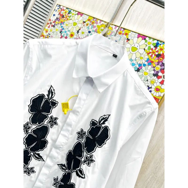 Alexander McQueen Shirts for Alexander McQueen Long-Sleeved Shirts for men #A58451