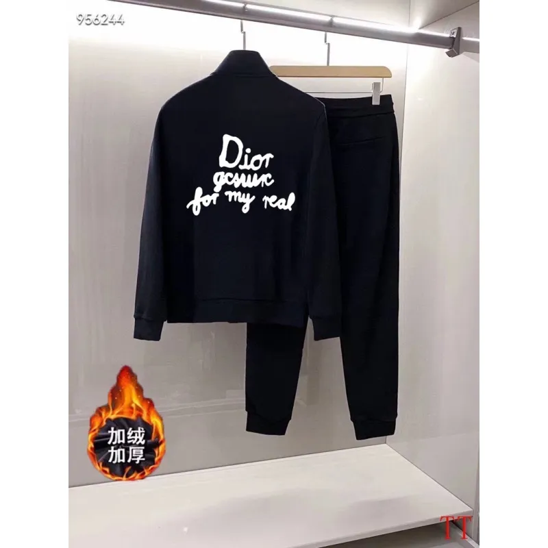 D-ior tracksuits for D-ior Short Tracksuits for men Fleece-lined and thickened #A58014