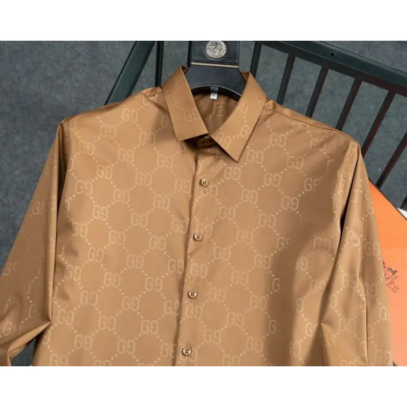 Gucci shirts for Gucci long-sleeved shirts for men #A50921 Gucci shirts for Gucci long-sleeved shirts for men #A50921