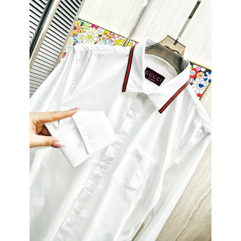 Gucci shirts for Gucci long-sleeved shirts for men #A58436