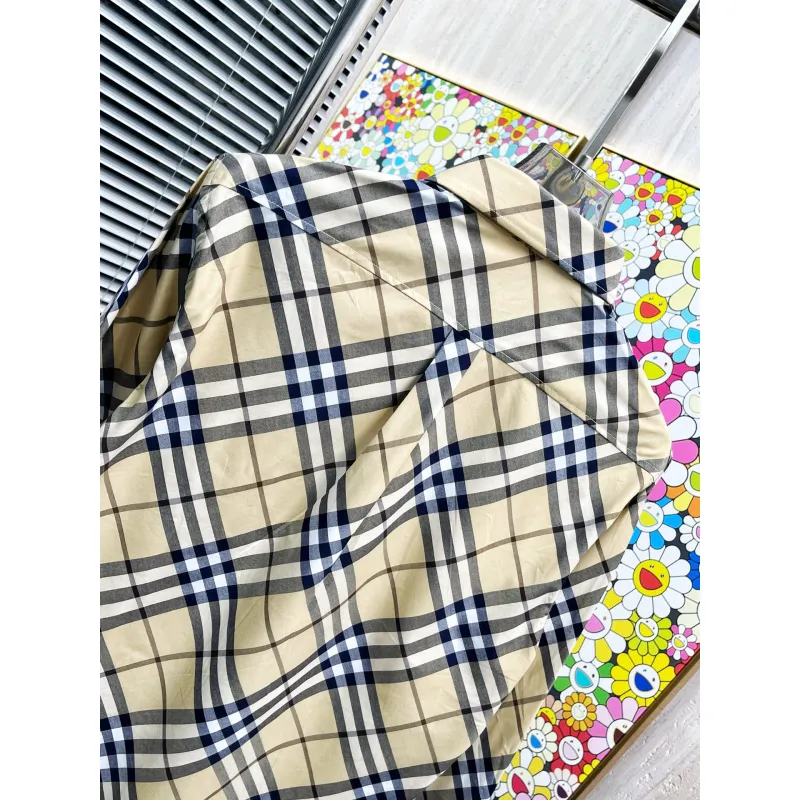 Burberry Shirts for Mens Burberry Long-Sleeved Shirts #A58486