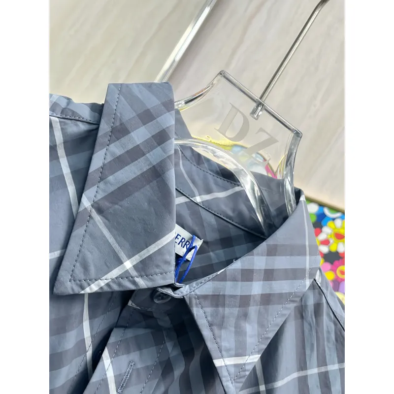 Burberry Shirts for Burberry AAA+ Shorts-Sleeved Shirts for men #A53181
