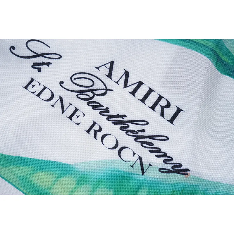 AMIRI Short-sleeved shirt set Tracksuits #A39316 AMIRI Short-sleeved shirt set Tracksuits #A39316