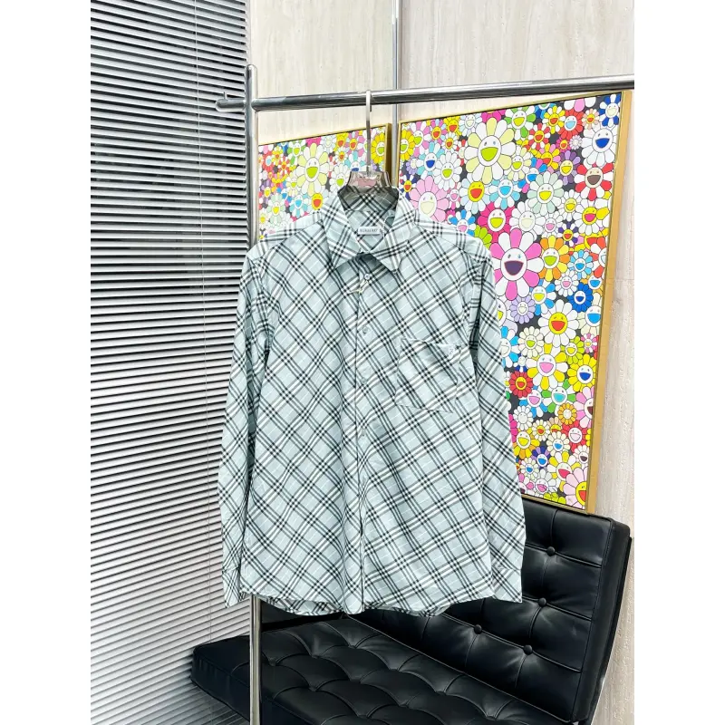 Burberry Shirts for Mens Burberry Long-Sleeved Shirts #A58491