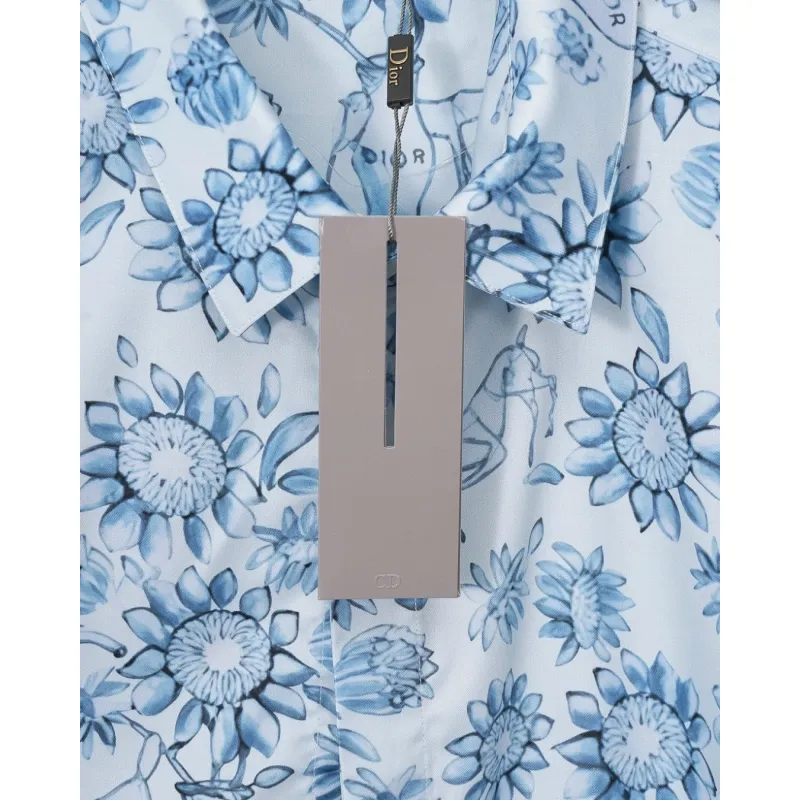 D-ior shirts for D-ior Short-sleeved shirts for men #A51489