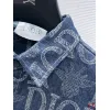 D-ior shirts for D-ior Long-Sleeved Shirts for men Black/Blue #A53761