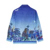 Casablanca Blue The Night View Shirt #A53889