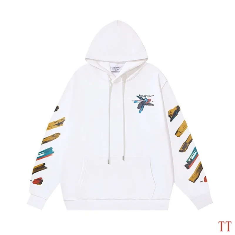 Off-White Hoodies for MEN pure cotton 400g #A58712 Off-White Hoodies for MEN pure cotton 400g #A58712
