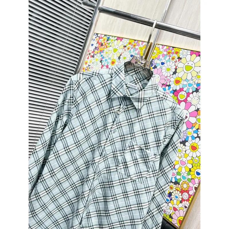 Burberry Shirts for Mens Burberry Long-Sleeved Shirts #A58491