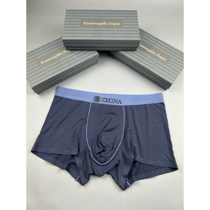 ZEGNA Underwears for Men Soft skin-friendly light and breathable (4PCS)  #A37465