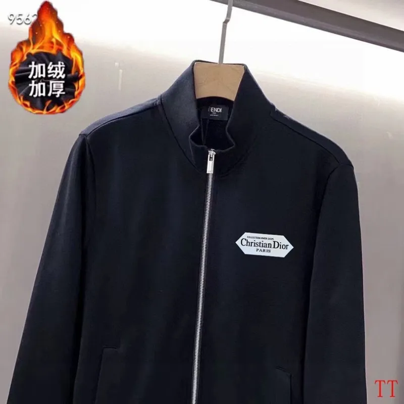 D-ior tracksuits for D-ior Short Tracksuits for men Fleece-lined and thickened #A58014