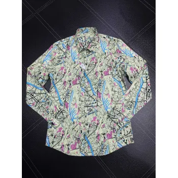 Fendi Shirts for Fendi Long-Sleeved Shirts for men #A23459