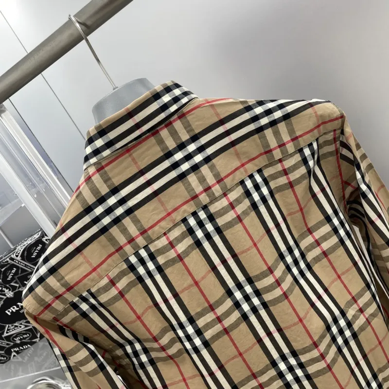 Burberry Shirts for Burberry Mens AAA+ Burberry Long-Sleeved Shirts #A33072