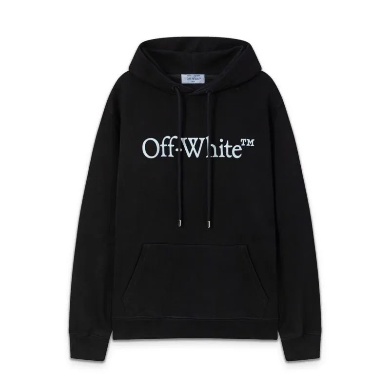 Off - White Classic Logo Print White Hoodie for Fashion Enthusiasts #A54446