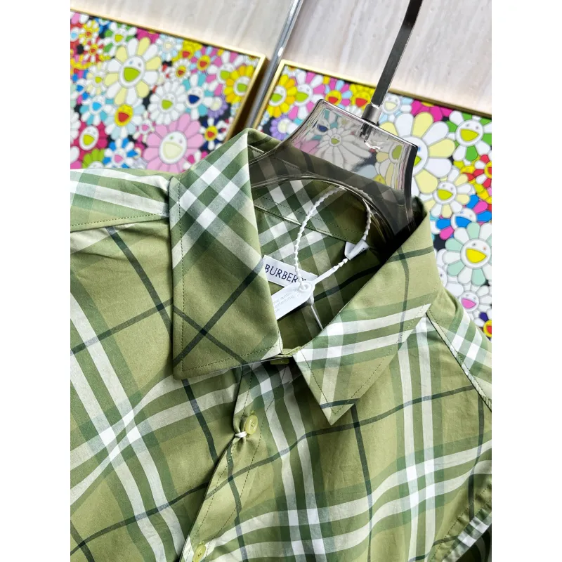 Burberry Shirts for Mens Burberry Long-Sleeved Shirts #A58484