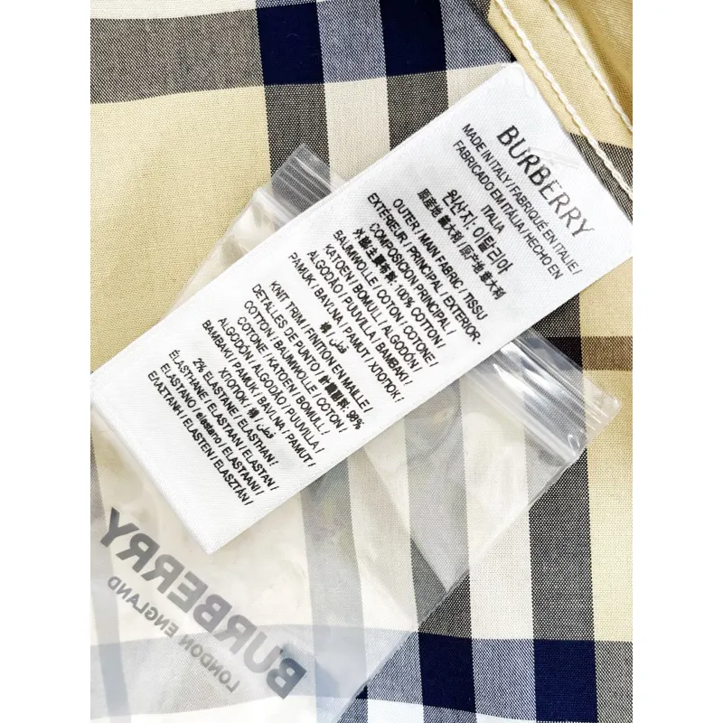Burberry Shirts for Mens Burberry Long-Sleeved Shirts #A58486