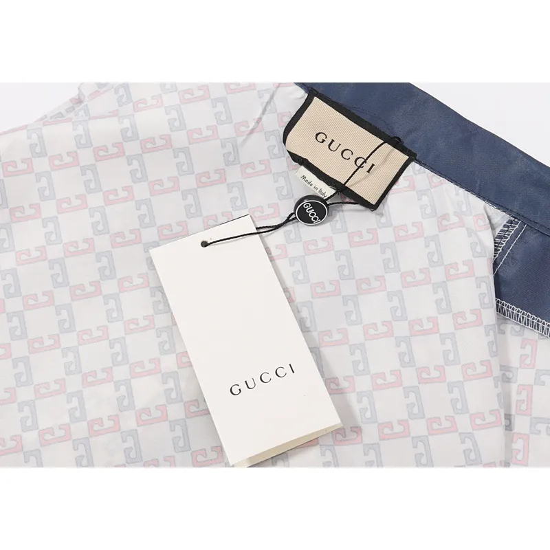 Gucci shirts for Gucci short-sleeved shirts for men #999921972 Gucci shirts for Gucci short-sleeved shirts for men #999921972