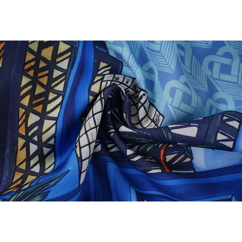 Casablanca Blue The Night View Shirt #A53889