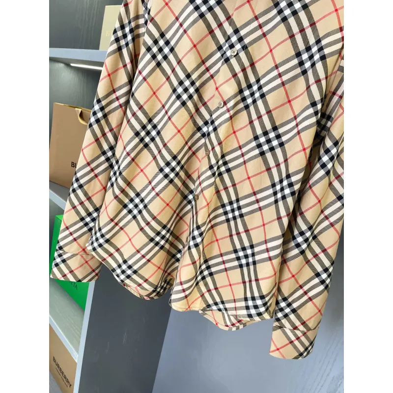 Burberry Shirts for Burberry Mens AAA+ Burberry Long-Sleeved Shirts #A58525