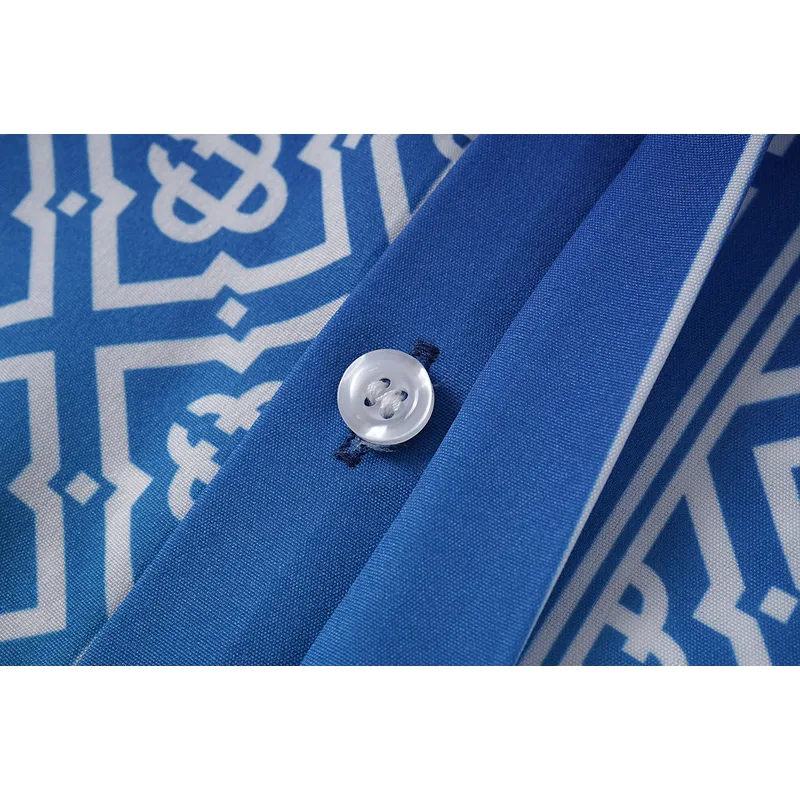 Casablanca Shirts Jacquard Gradient Long Sleeve Silk Shirt #A53731