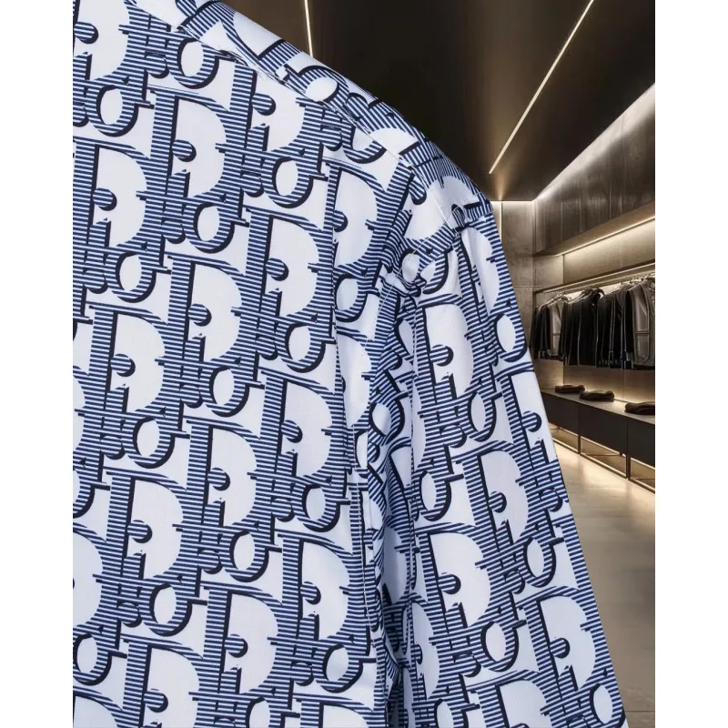 D-ior shirts for D-ior Long-Sleeved Shirts for men #A51491