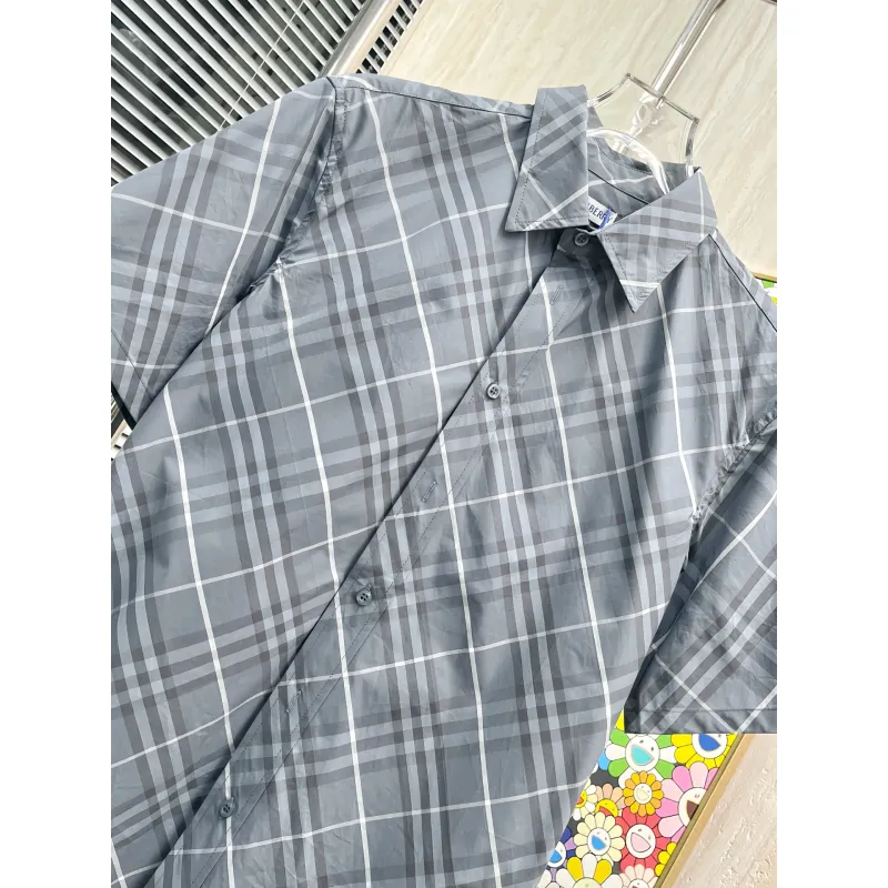Burberry Shirts for Burberry AAA+ Shorts-Sleeved Shirts for men #A53181