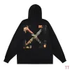 Off-White Hoodies for MEN pure cotton 420g #A58708 Off-White Hoodies for MEN pure cotton 420g #A58708