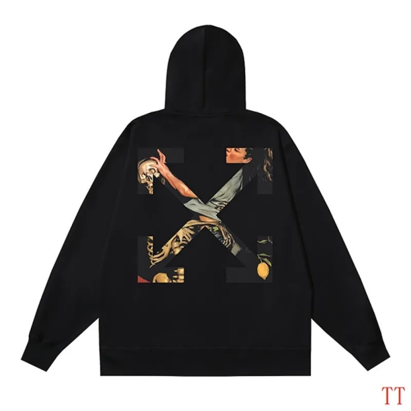 Off-White Hoodies for MEN pure cotton 420g #A58708 Off-White Hoodies for MEN pure cotton 420g #A58708
