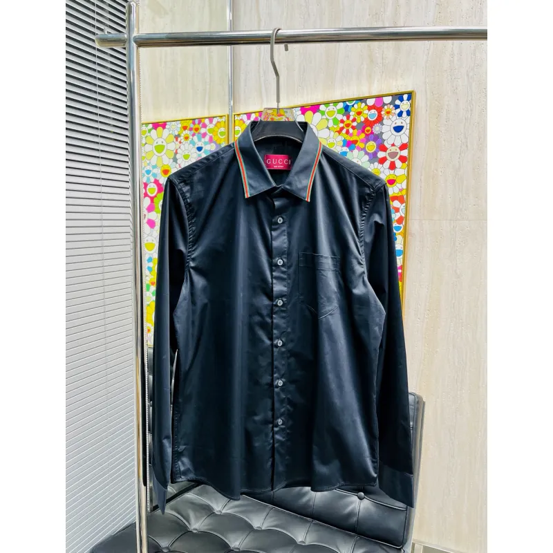 Gucci shirts for Gucci long-sleeved shirts for men #A58436