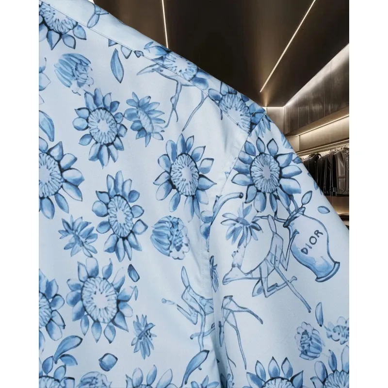D-ior shirts for D-ior Short-sleeved shirts for men #A51489