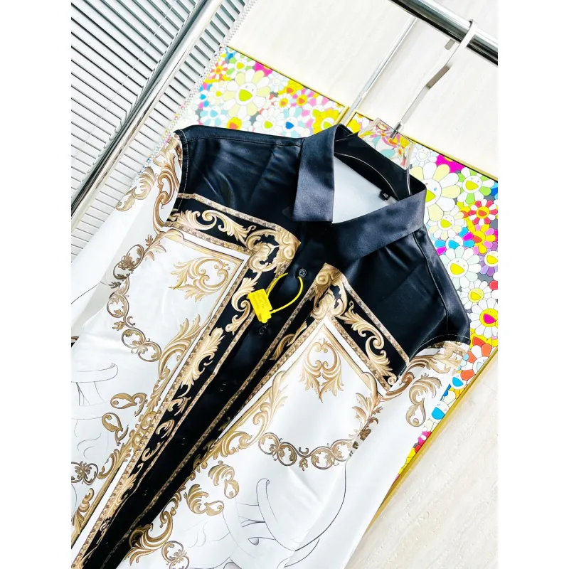 Versace Shirts for Versace Long-Sleeved Shirts for men #A58457