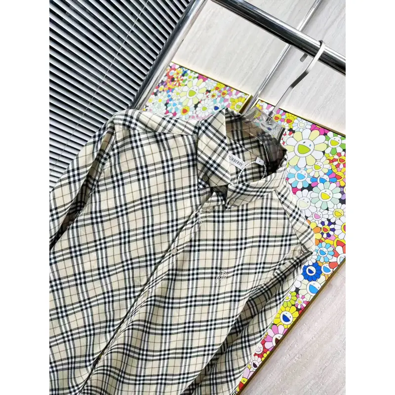 Burberry Shirts for Mens Burberry Long-Sleeved Shirts #A58495