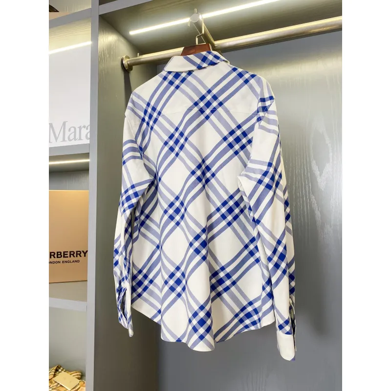 Burberry Shirts for Burberry Mens AAA+ Burberry Long-Sleeved Shirts #A58524