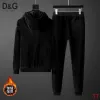 D&G Tracksuits for Men Fleece-lined and thickened #A58011