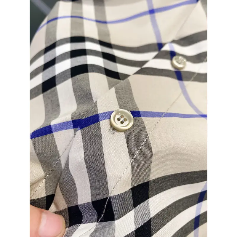 Burberry Shirts for Burberry Mens AAA+ Burberry Long-Sleeved Shirts #A58523
