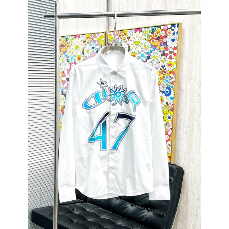 D-ior shirts for D-ior Long-Sleeved Shirts for men #A58445