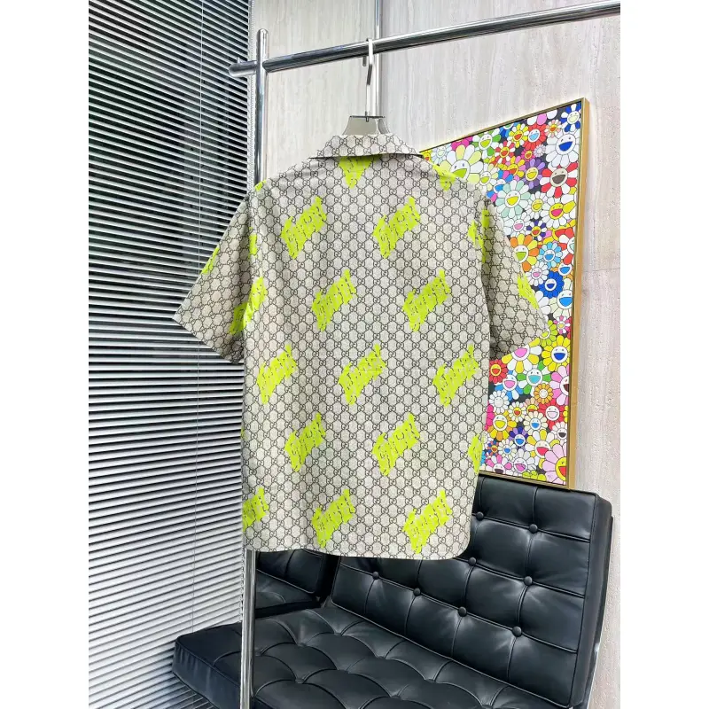 Gucci shirts for Gucci short-sleeved shirts for men #A53172
