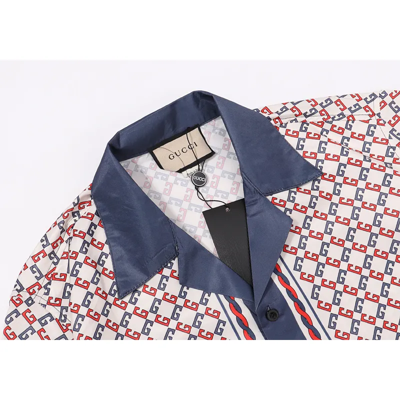 Gucci shirts for Gucci short-sleeved shirts for men #999921972 Gucci shirts for Gucci short-sleeved shirts for men #999921972