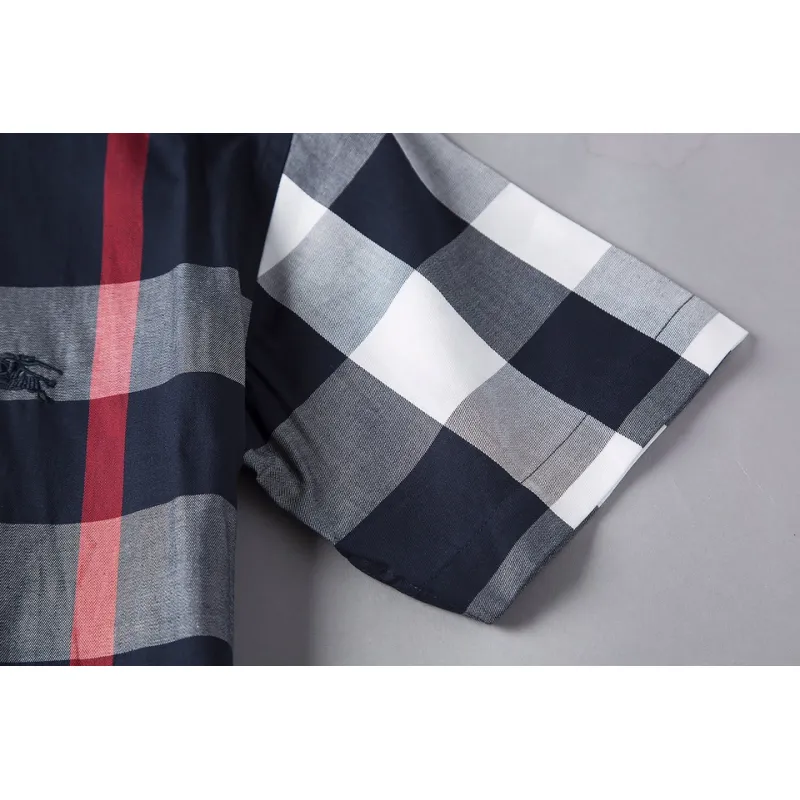 Burberry AAA+ Shorts-Sleeved Shirts for men #818012 Burberry AAA+ Shorts-Sleeved Shirts for men #818012