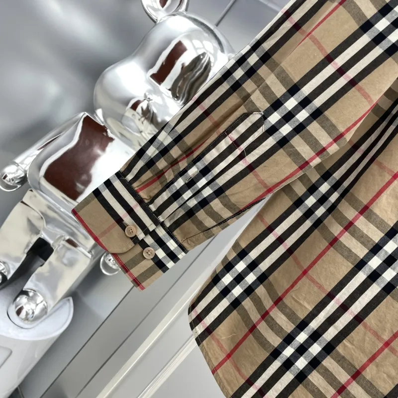 Burberry Shirts for Burberry Mens AAA+ Burberry Long-Sleeved Shirts #A33072